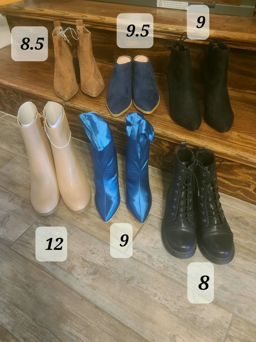 New Women's Booties/ Ankle Boots 