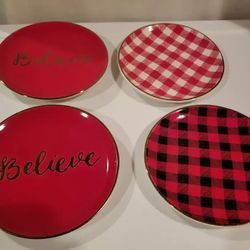 Christmas plates 