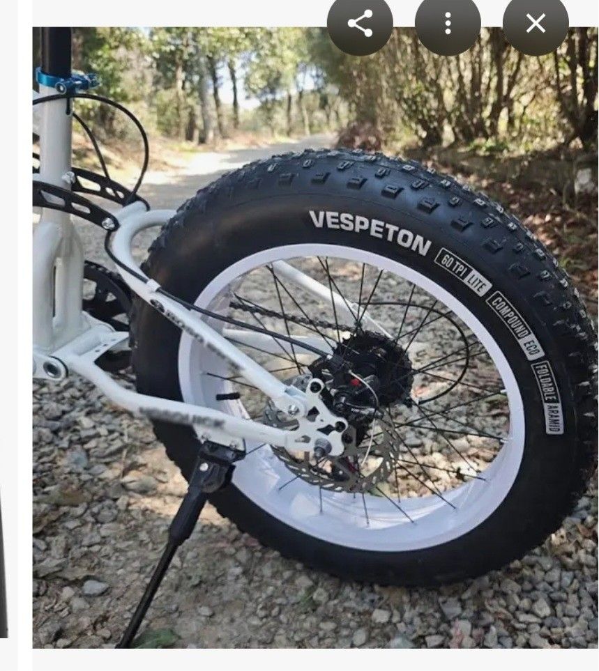 Vespeton 20"x4.0" Fat E-bike Tire 60TPI (tire only, not wheel and tire)