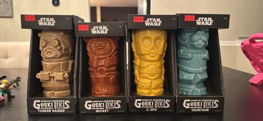 Star Wars Giki Tiki cups