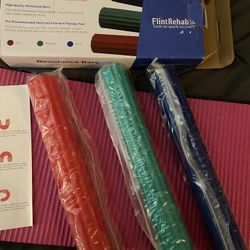 Resistance bars for exercise & fitness