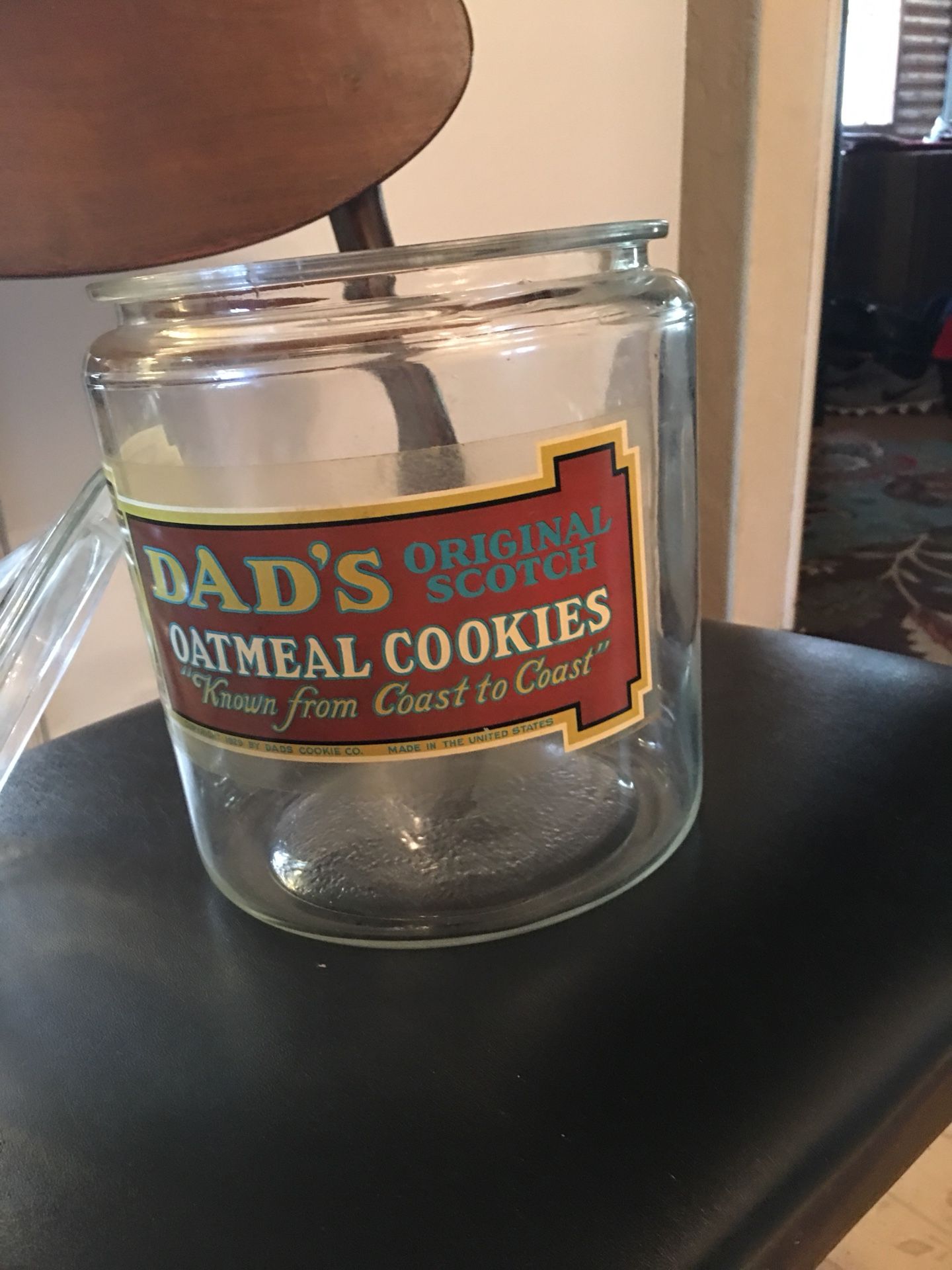 Vintage Dads Oatmeal Cookie Jar