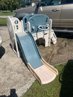Kids indoors outdoors play set