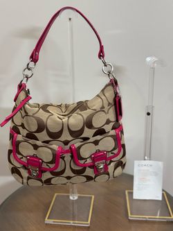 Pink vintage Coach Shoulder Bag