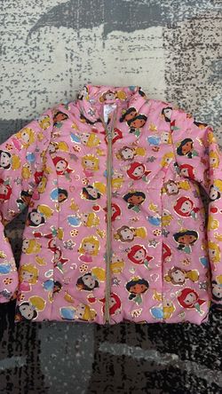 Disney Princess Pink/Gold Jacket Size 9/10