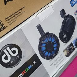 Brand New DB Drive 8" Tower Speaker Pair 