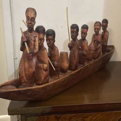 Hand Carved Heavy Wood
