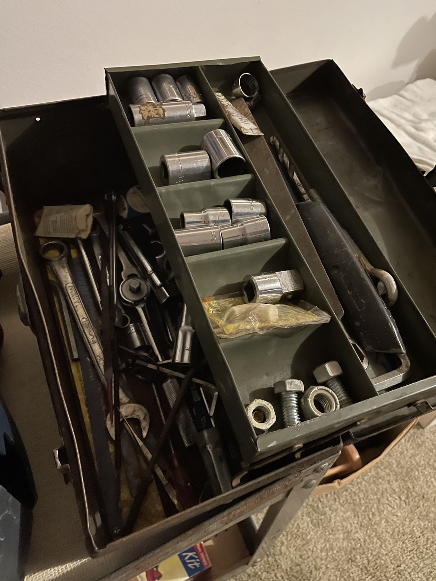 Small Tool Box Plus Some Tools