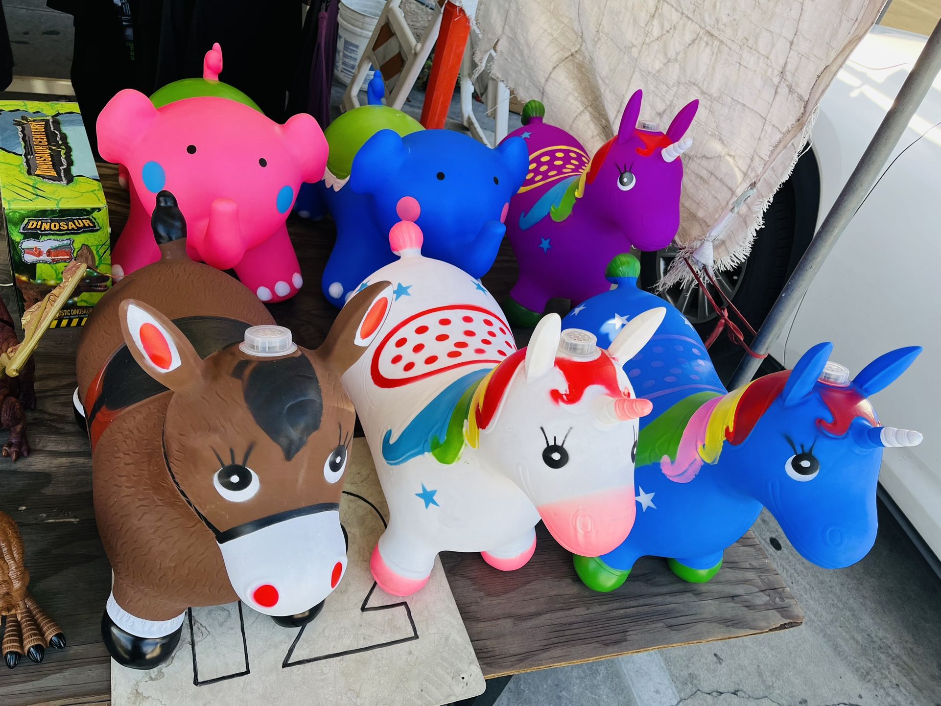 Kids Riding Animals $12 Each With Lights And Music 