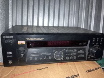 Sony STR k740 P 5.1 channel Dolby Reciever stereo and cassette player and recorder both Sony Amplifier