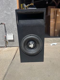 12” subwoofer and box