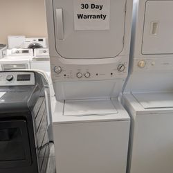 GE Stacked Washer and Dryer Laundry Center