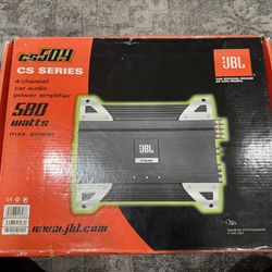 JBL cs50.4 4 Channel Car Amplifier