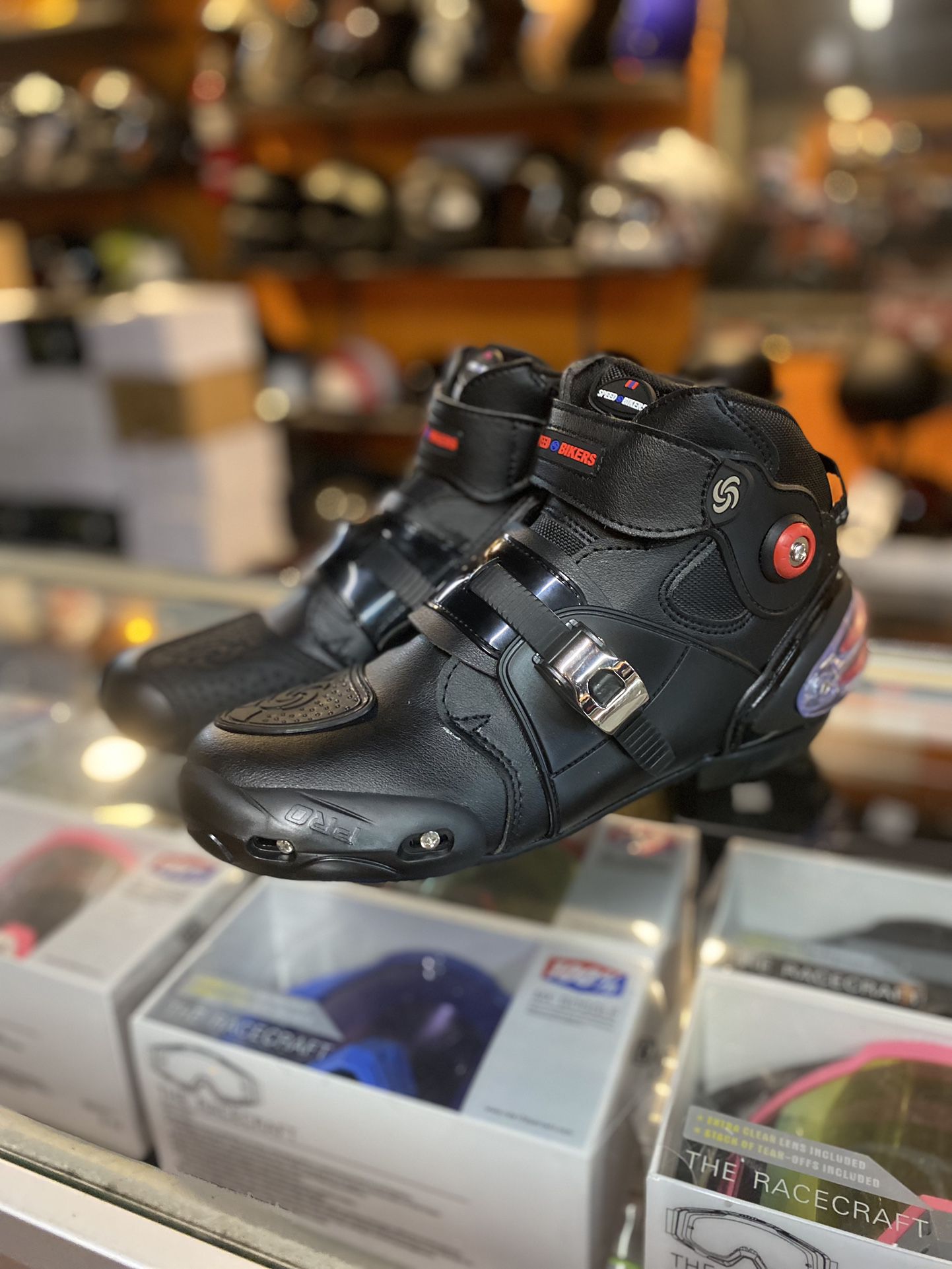 Motorcycle Sport Boots New Short $120