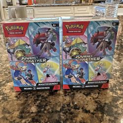 Pokémon Booster Bundle Scarlet and Violet Journey Together Booster Bundle TCG X2