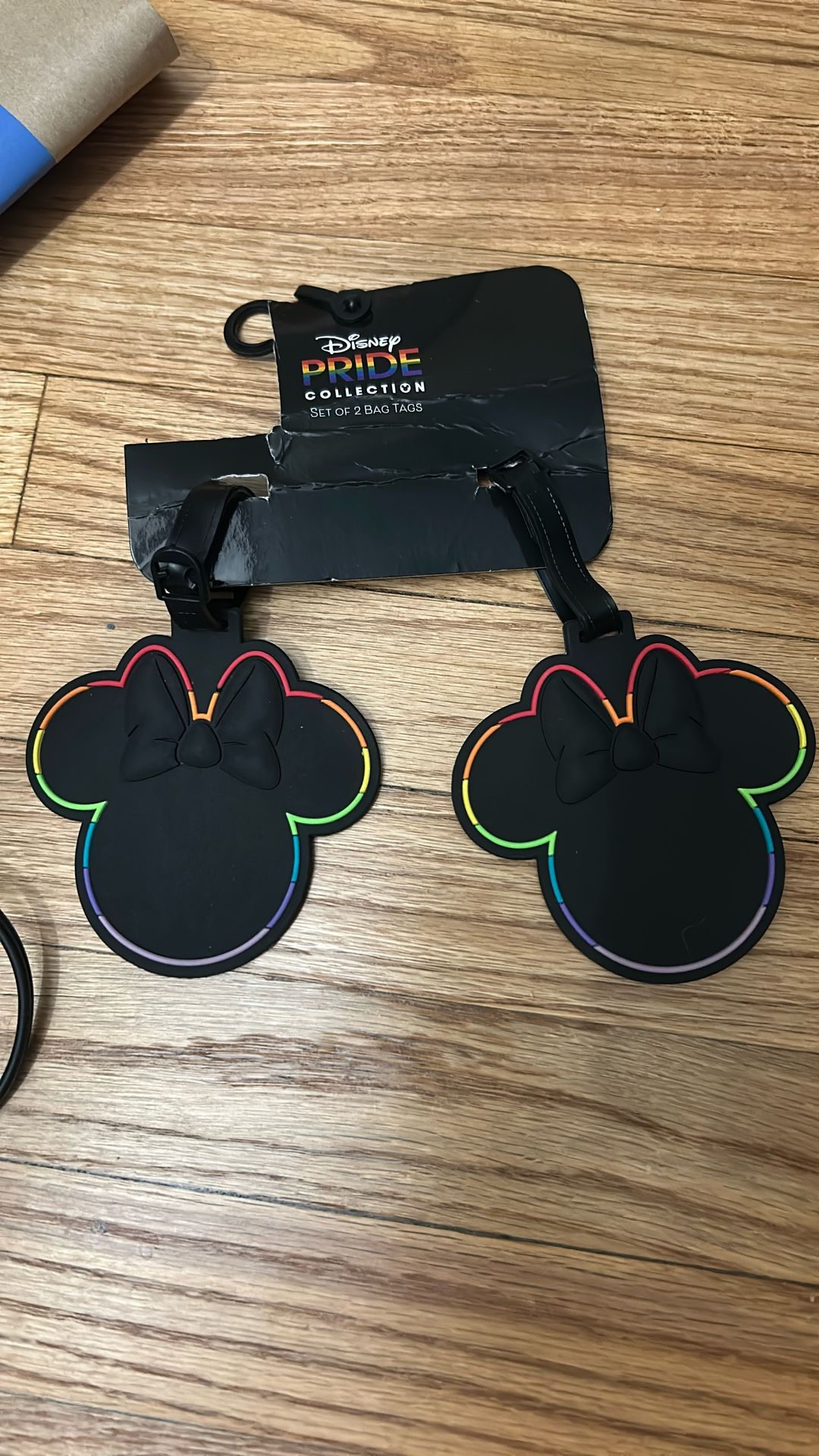 Minnie Mouse Pride Collection Bag Tags