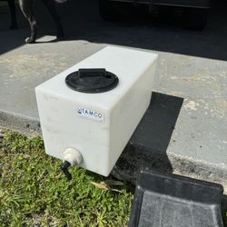 (4) 5 Gallon Chemical Tanks