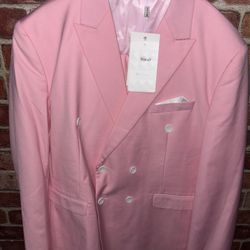 Men’s Pink Suit Jacket