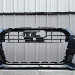 AUDI A6 S6 S LINE DARK BLUE FRONT BUMPER ORIGINAL 2016 2017 2018