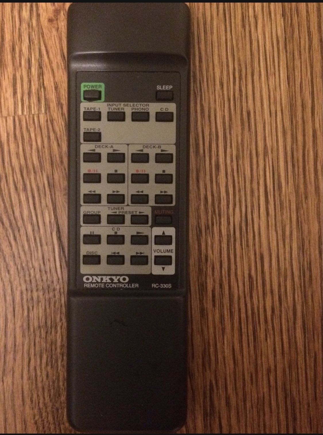 ONKYO RC330S Audio/Video Receiver Remote Control