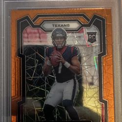 2023 Prizm CJ Stroud Orange Lazer