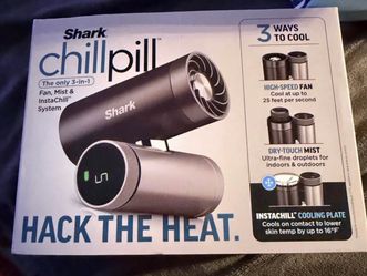 Shark chill pill brand new unused trade for cheap surround sound system or trade for big Bluetooth subwoofer