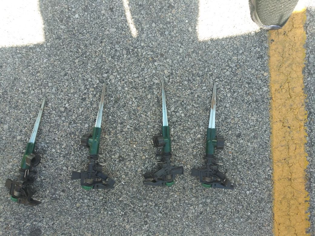 4 SPRINKLERS