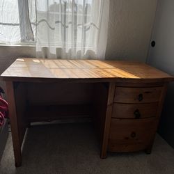 Solid oak Desk
