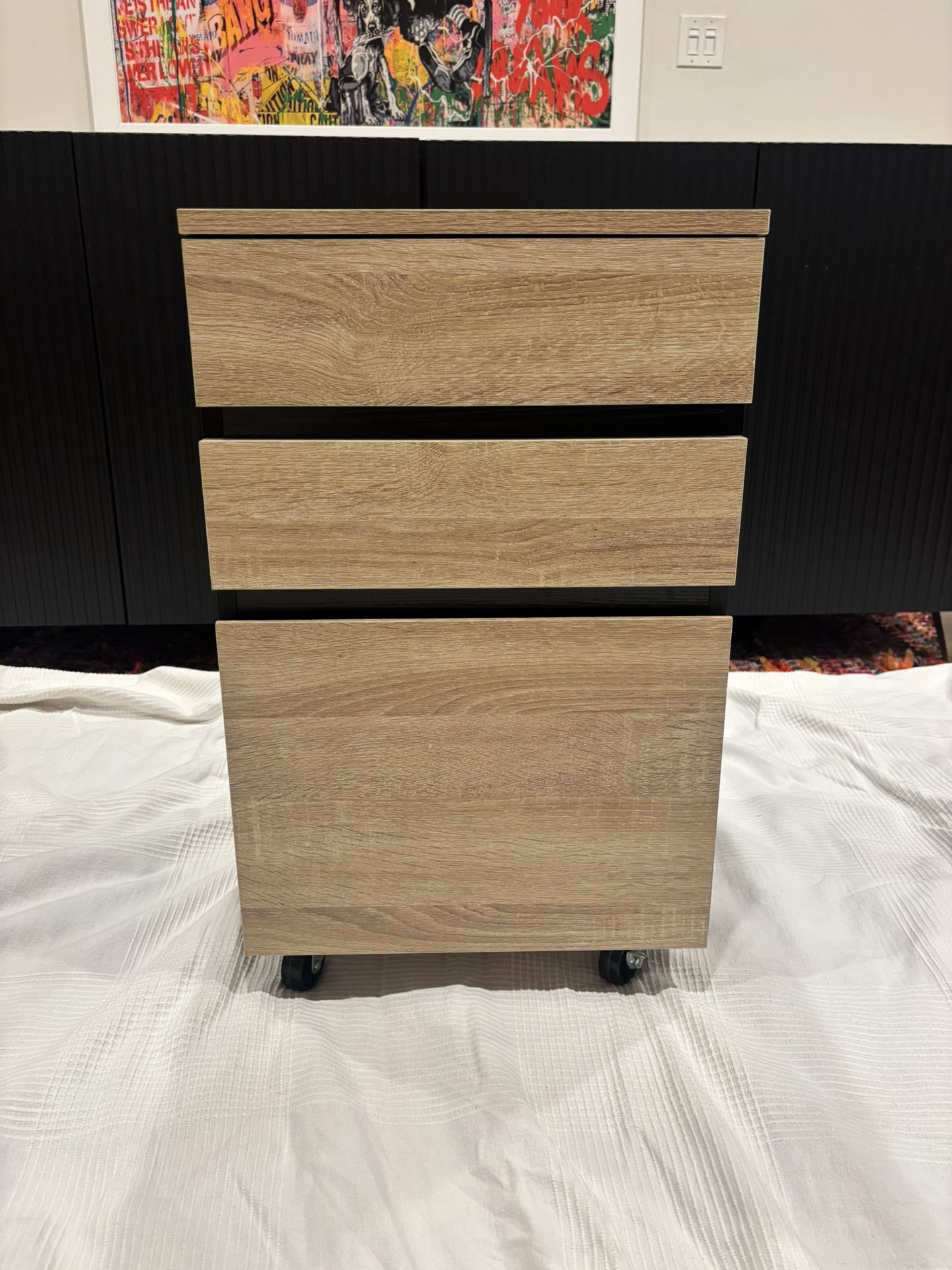 Mobile Filing Cabinet, Bedside Table