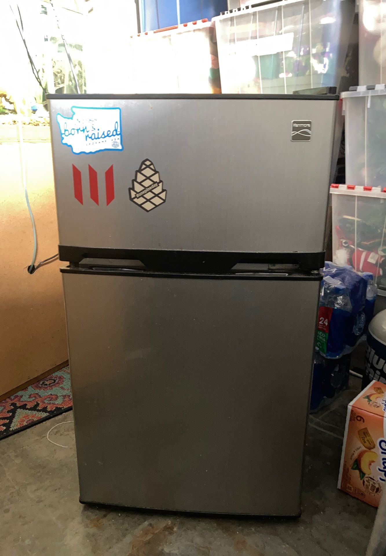 PriceDROP Mini-fridge Kenmore w/freezer