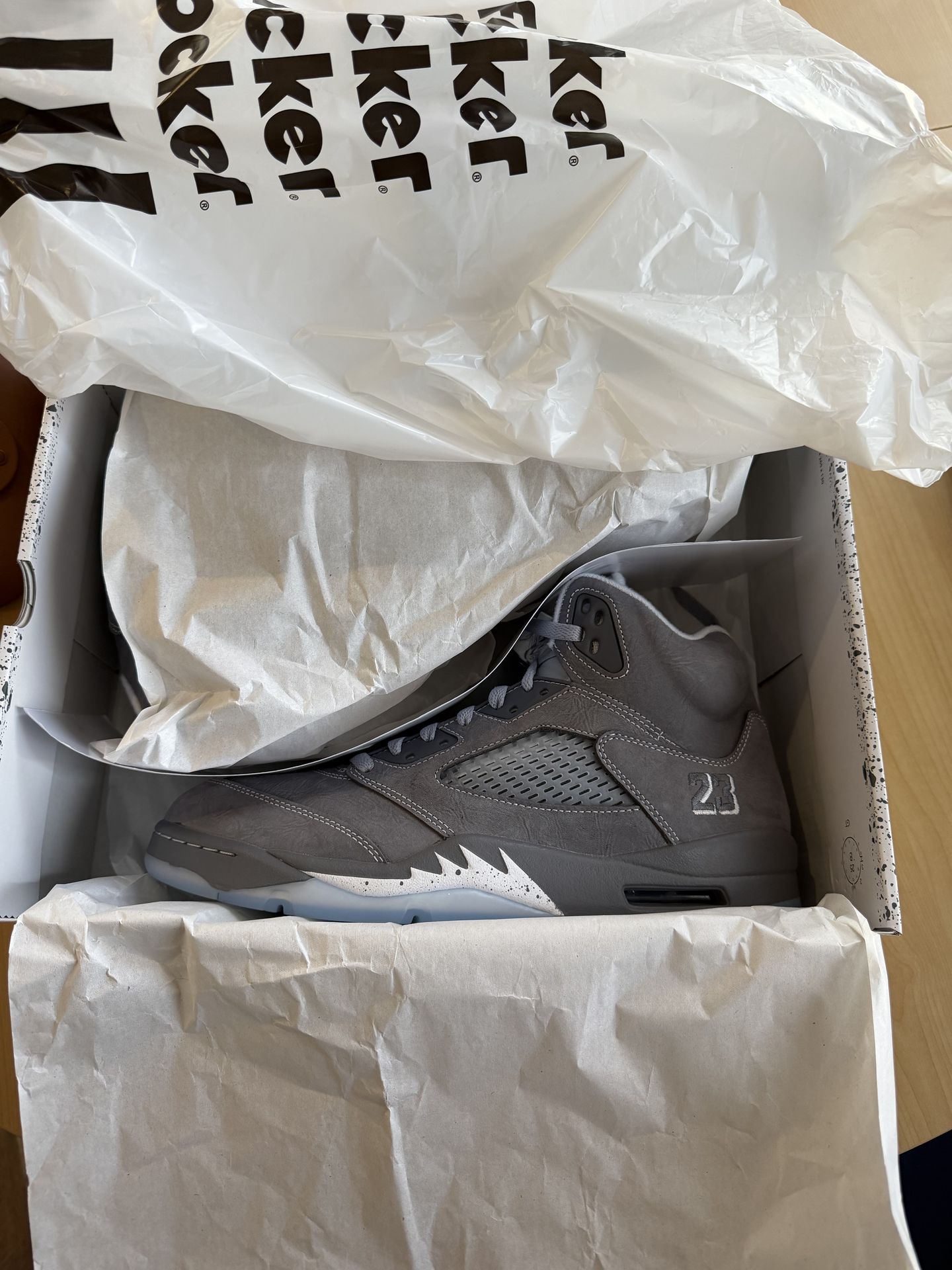 Jordan 5 wolf grey