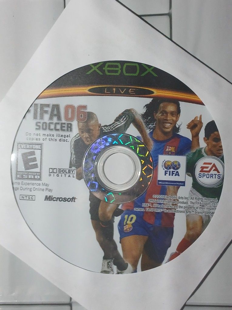 Xbox Fifa 06 Soccer