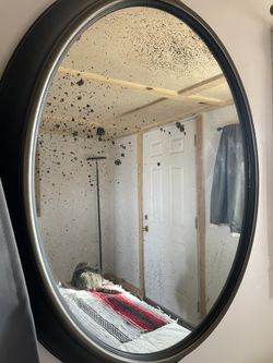 distressed mirror
