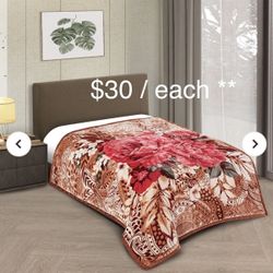 Queen Blankets for Sale!!! / Cobijas De venta (Queen Size)