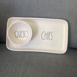 Rae Dunn Queso And Chips 