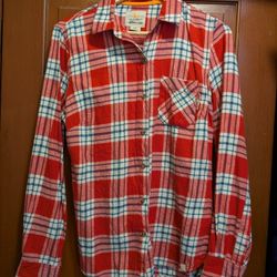 Field And Stream Flannel, Women's Size M