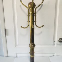 Antique Brass wall Coat Rack 