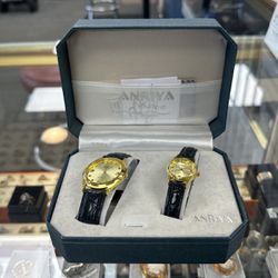 Wrist Italian watch Set Anriya 