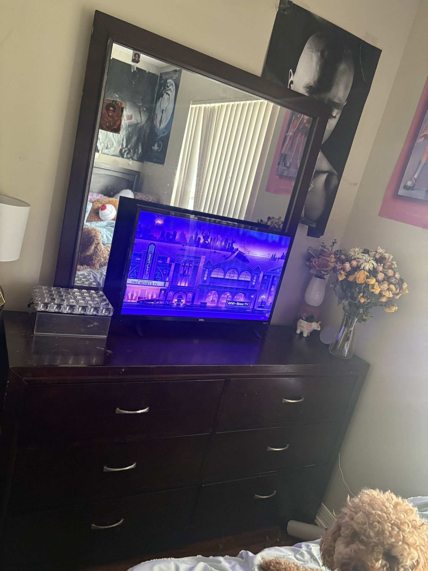 Dresser And Bed frame For Sale