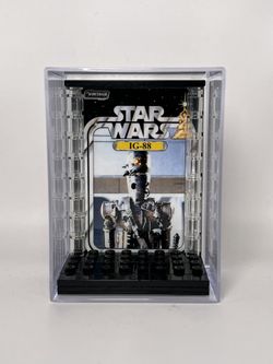 Collectible Force Pack Minifigure Display Case For Lego Star Wars IG-88