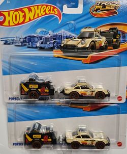 2 Hot Wheels Track Fleet Porsche 911 Off-Roader
