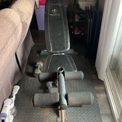 Marcy Bench Press With Bar And Stand 