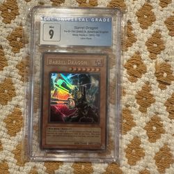 Yu-Gi-Oh! barrel dragon mint 9
