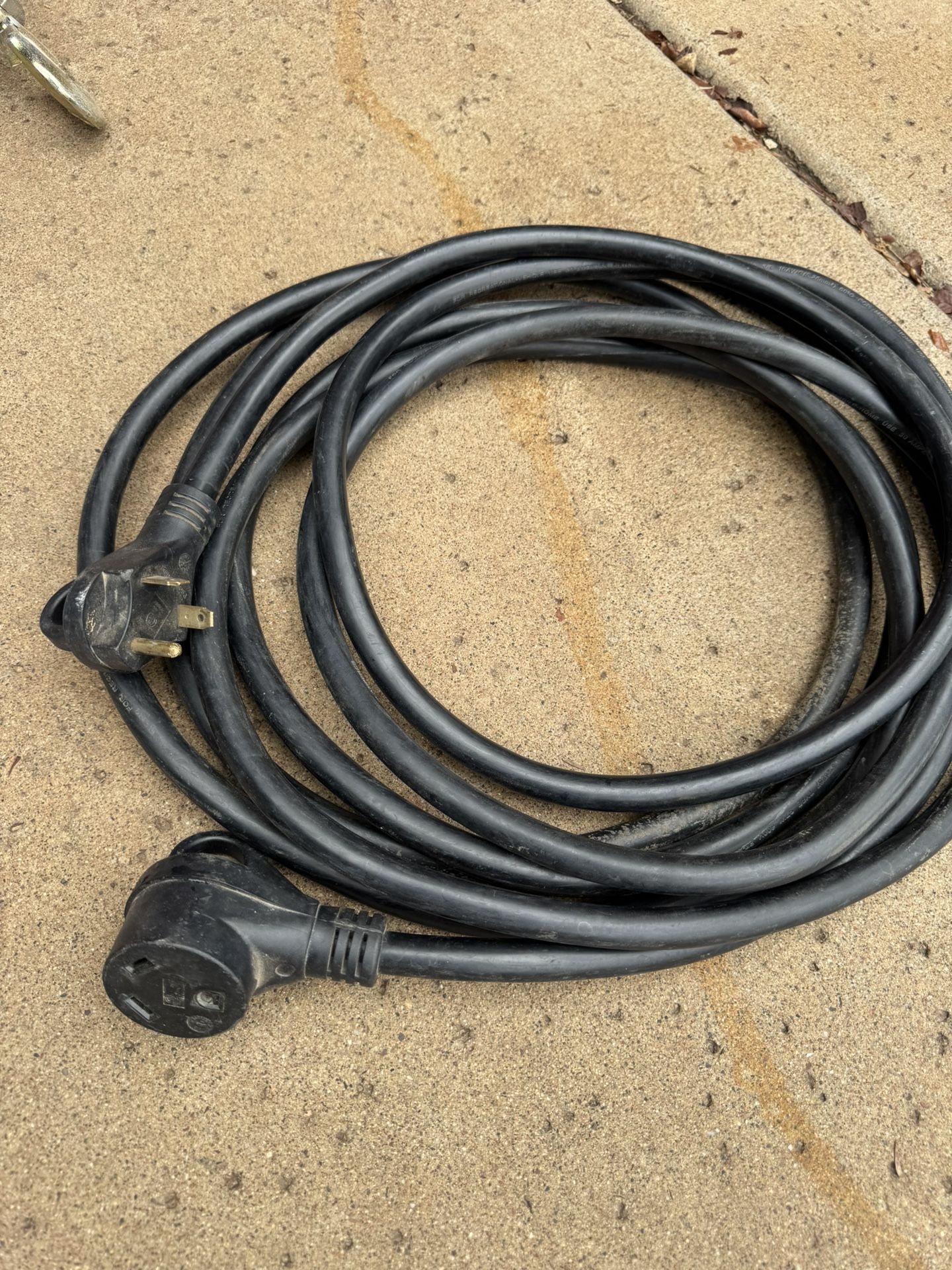 25’ 30amp RV/Travel Trailer Power Extension Cord