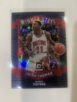 2023-24 Donruss Winner Stays Isiah Thomas #14 Purple Prizm 🔥🔥💯🏀🐐😱💪