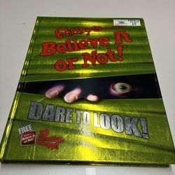 Ripley’s believe it or not book 