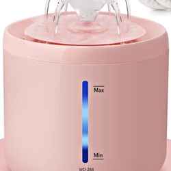 Pink Cat Water Fountain