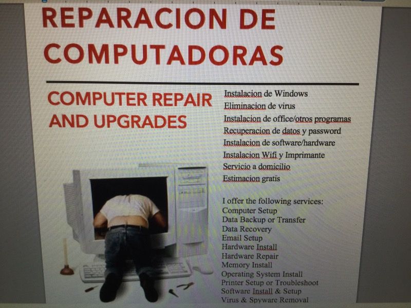 Computer window and mac
