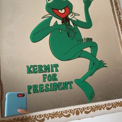 Vintage Kermit The Frog Mirror