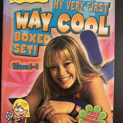 Disney’s LIZZIE McGUIRE My Very First WAY COOL Boxed Set! Volumes 1-2-3-4 (Paper